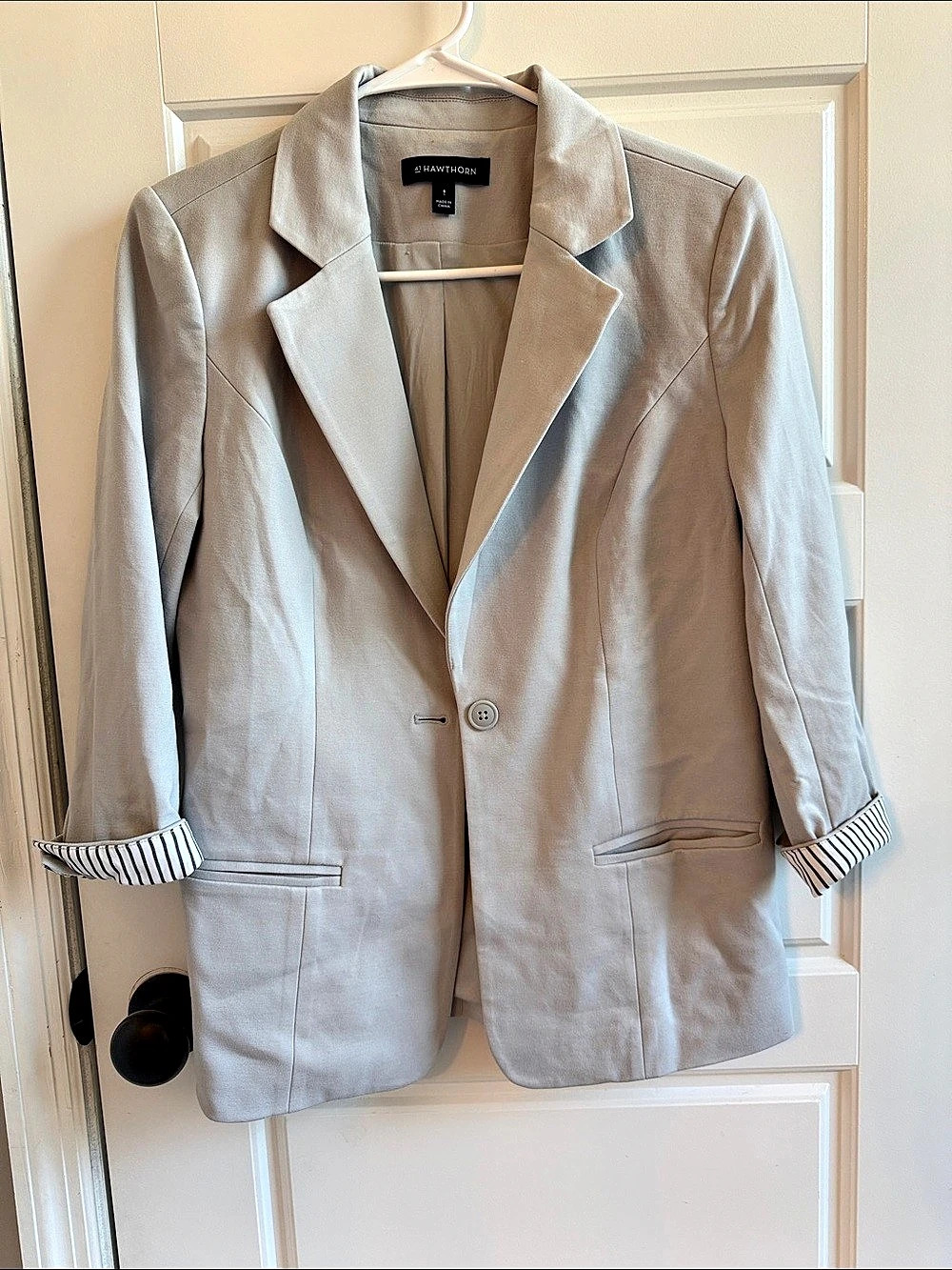41 Hawthorn Women'Small Blazer Gray Small Like New